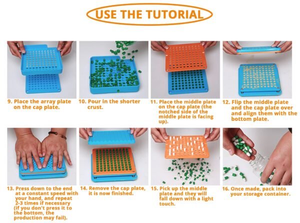 200 Holes Capsule Filling Machine size 0 - Image 8