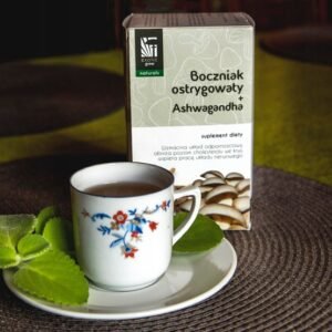 Tea with Ashwagandha and Oyster mushrooms