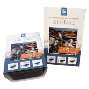 Shiitake – The package is ready for growing at home