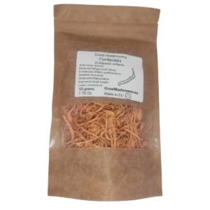 Dried Orange Caterpillar Mushroom (Cordyceps militaris) 50 g