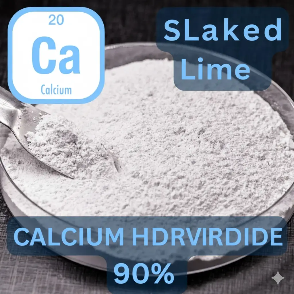 Slaked lime (Calcium hydroxide 90%)
