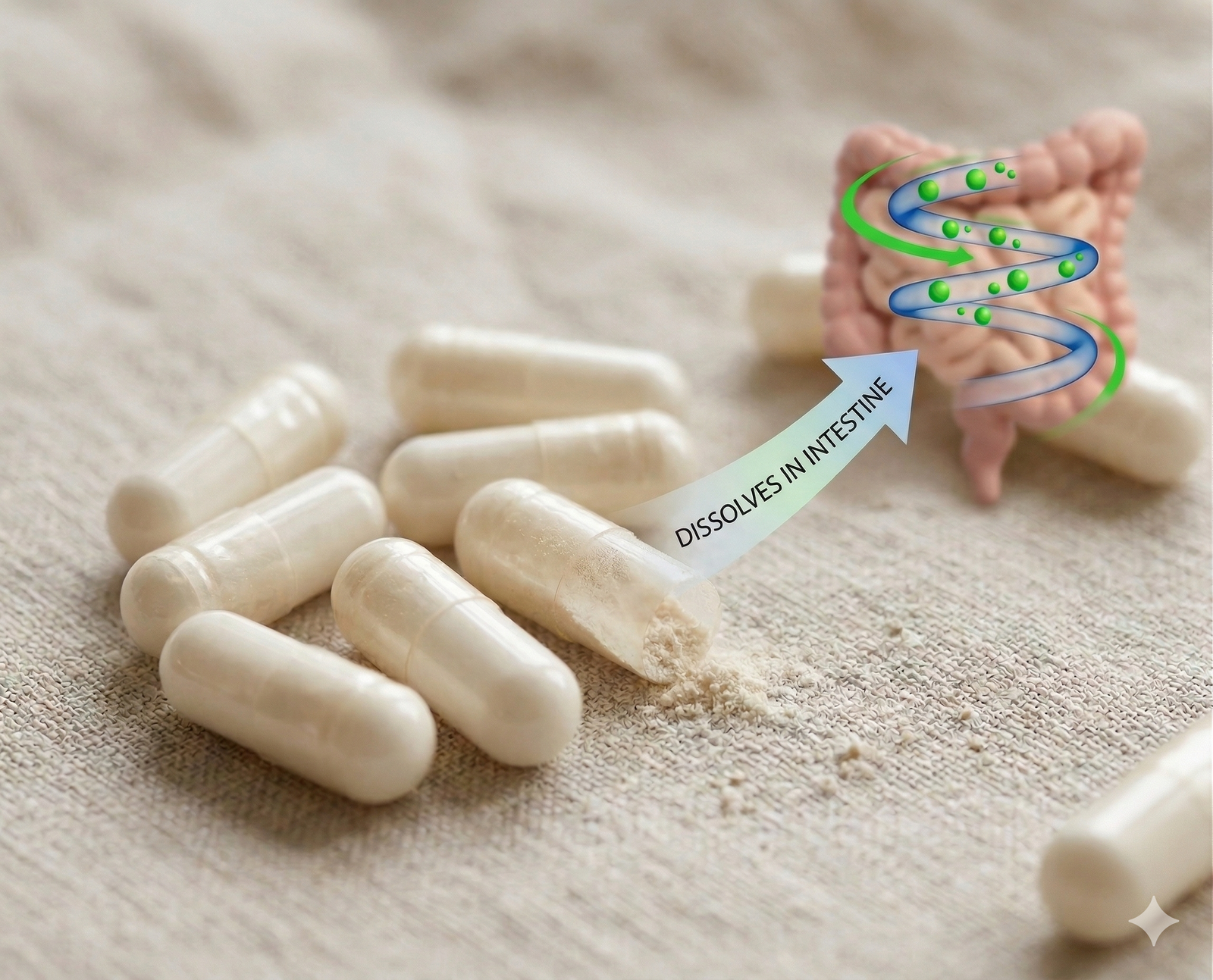 Delayed release empty capsules